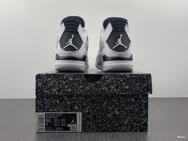 Bmlin Shoes 4 Neat Retro Jordan 3860 DH6927- Black Military 1024